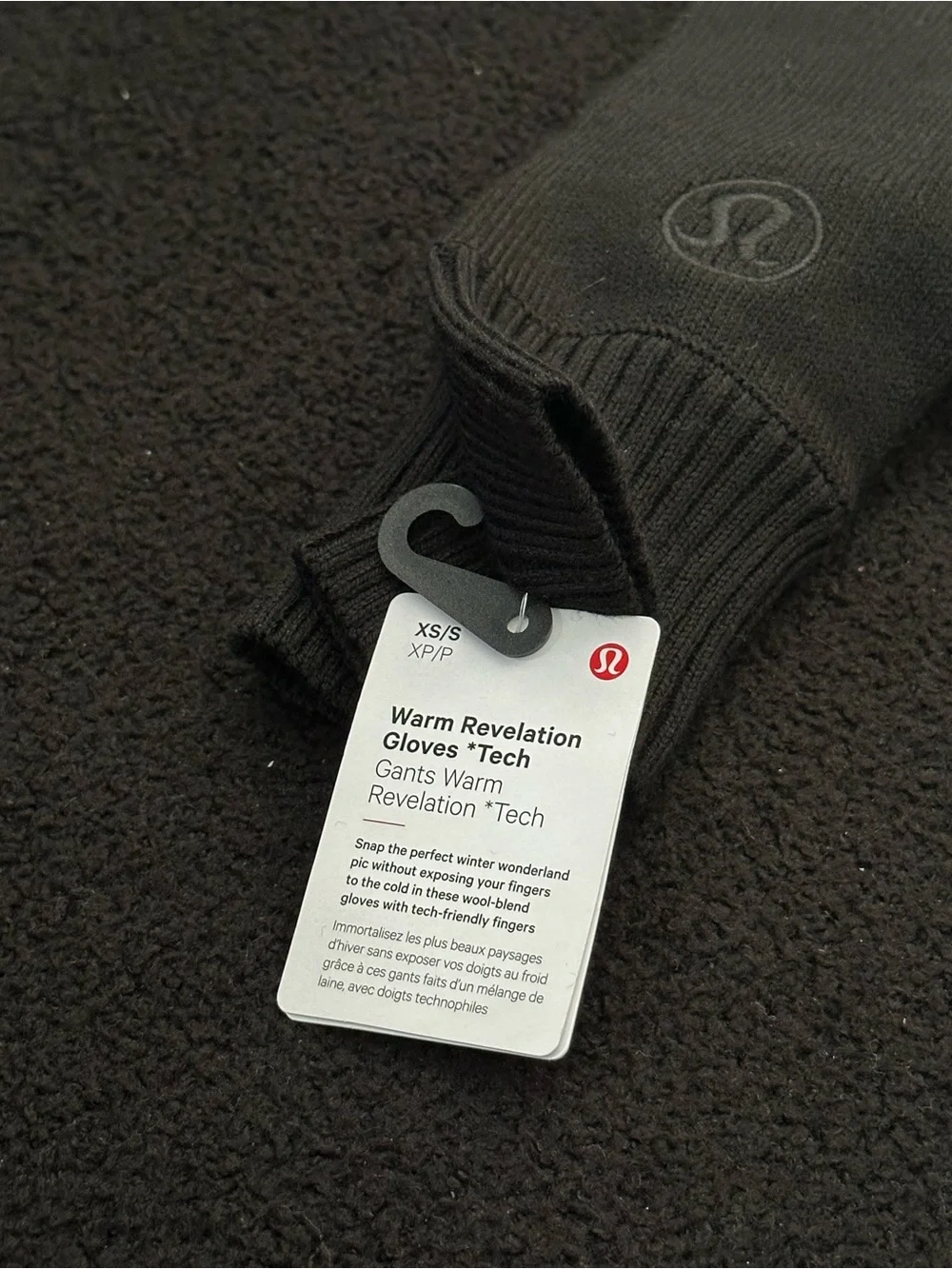 Lululemon Warm Revelation Gloves *Tech-Black